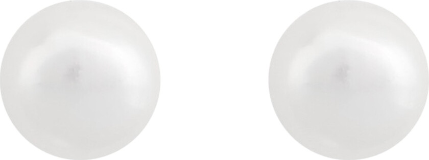 Brittany Pearl Earring Gold/White Onesize