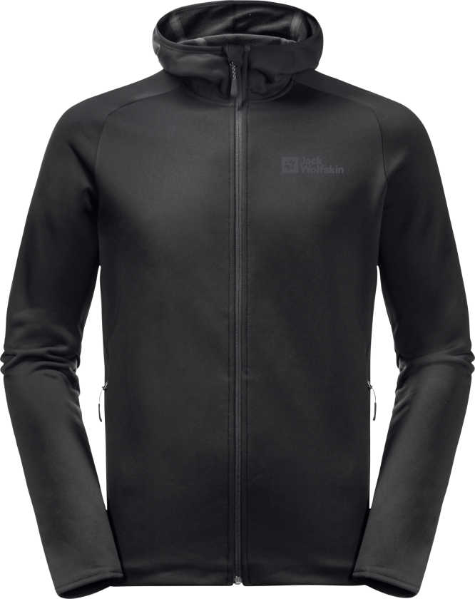 Men's Baiselberg Hooded Full Zip S, Black