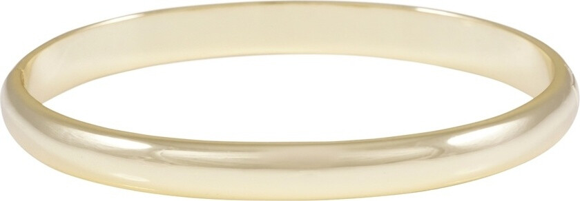 Domino Wide Oval Bracelet Gold Onesize