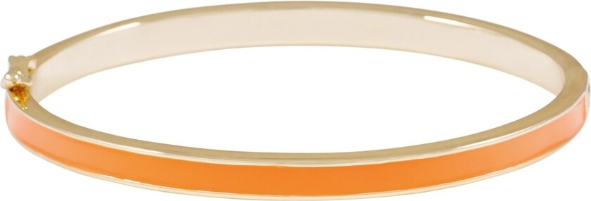 Domino Small Oval Bracelet Gold/Orange Onesize