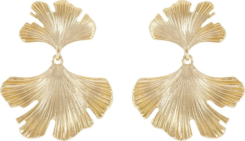 Friday Leaf Earring Gold Onesize