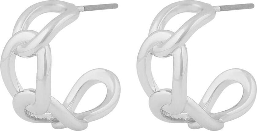 Honey Oval Earring Silver Onesize