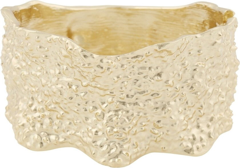Brittany Wide Oval Bracelet Gold Onesize