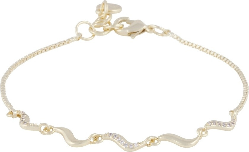 Line Bracelet Gold/Clear Onesize