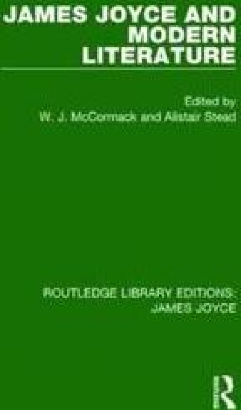 James Joyce and Modern Literature
