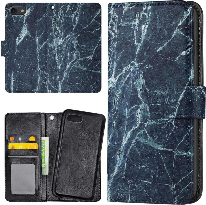 iPhone 6/6s Plus - Lommebok Deksel Marmor