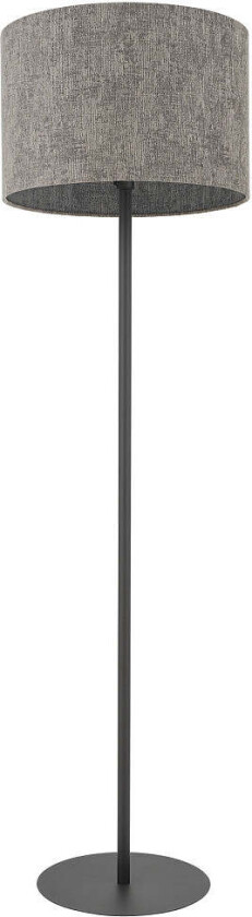 Santana gulvlampe - Svart / Grå