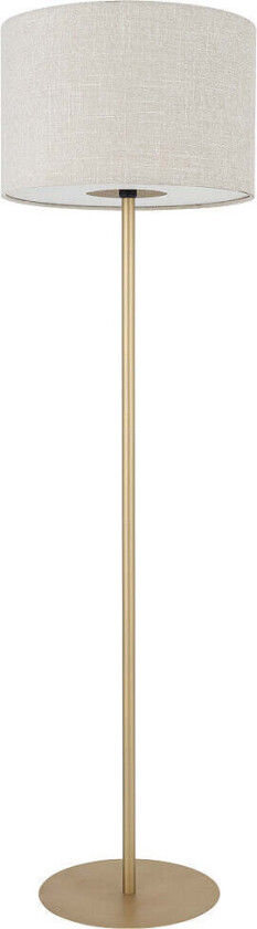 Santana gulvlampe - Krem / Gullfarget