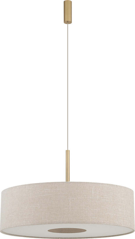 Santana takpendel 65 cm - Krem / Gullfarget