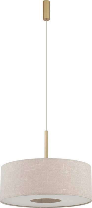 Santana takpendel 50 cm - Krem / Gullfarget