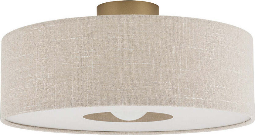 Santana taklampe 50 cm - Krem / Gullfarget