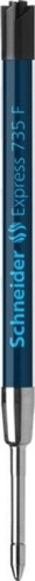 Schneider Kulepenn Refill Ekspress Refill Svart 735 F 10 Stk 0,4 Mm F (Fin) Svart