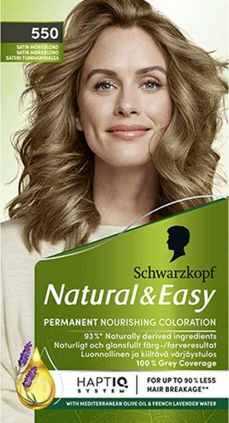 Natural & Easy 550 Mørkblond