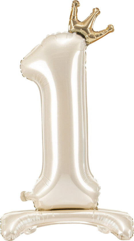 Tallballong Stående Kremhvit - Tall 1