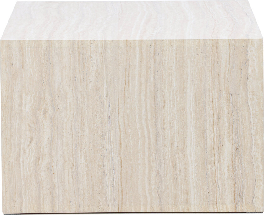 VENTURE HOME York salongbord 40x60x80 cm - Travertin-utseende