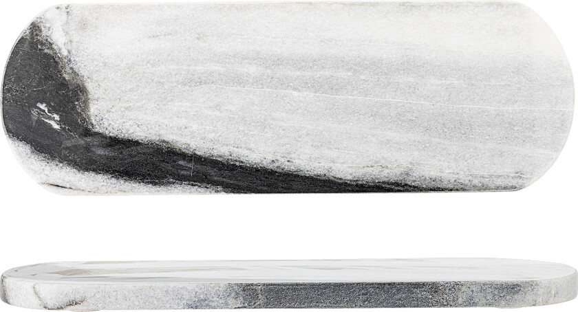 BLOOMINGVILLE Jamile skjærebrett, grå, marmor