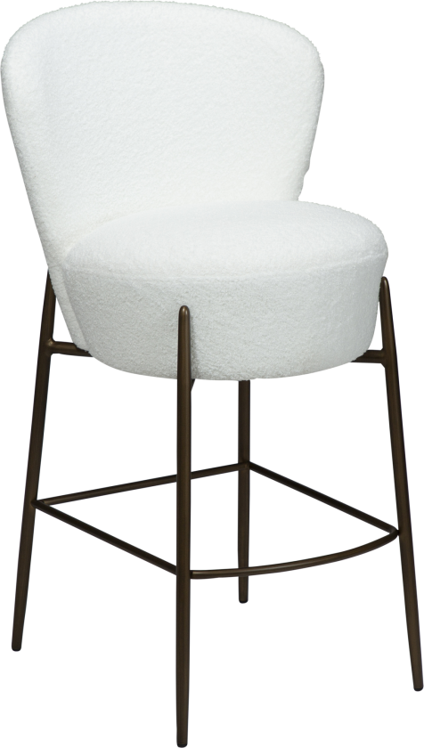 DAN-FORM ORBIT Bordkrakk Snow RPES bouclé m. antikke messingben