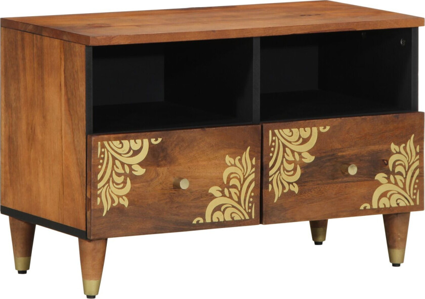 TV-benk 70x33x46 cm Massivt mangotre