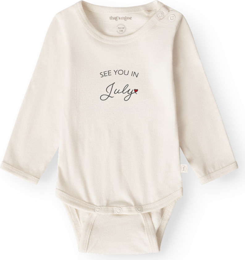 Obi bodystocking, 56cm - See you in July (19041862443)