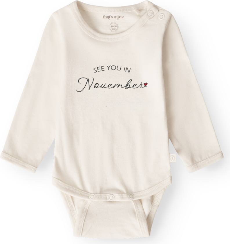 Obi bodystocking, 56cm - See you in November (19041862943)