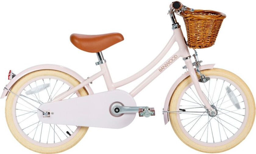 Classic Vintage 16" Sykkel Rosa | Rosa | 3-8
