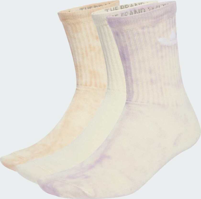 Tie Dye Crew Sokker, 3 par