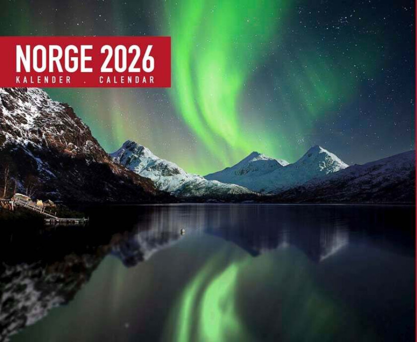 Kalender bord Norge nord 2026