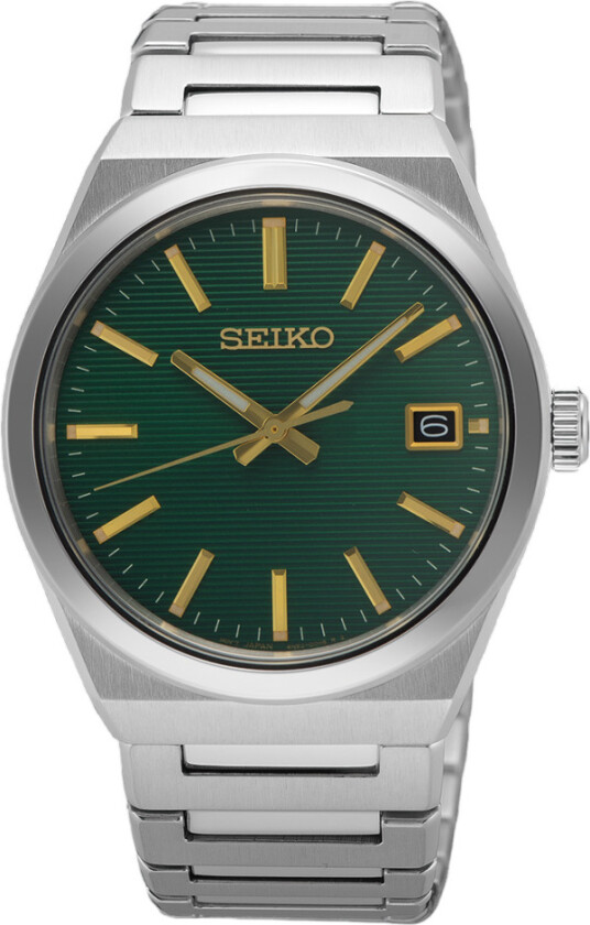 Classic Mens SUR601P1 - Kvarts - Sølv - Dameklokker - Rustfritt stål - ledd m/pin - Safir