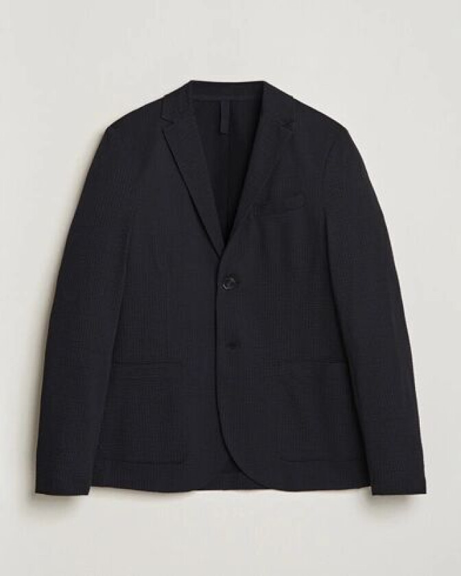 Coolmax Seersucker Blazer Black