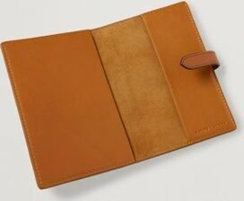 Toledo Passport Holder Saddle Brown