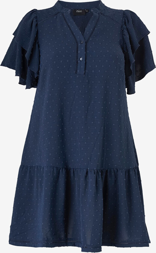 Kjole mLissa S/S Abk - Blå