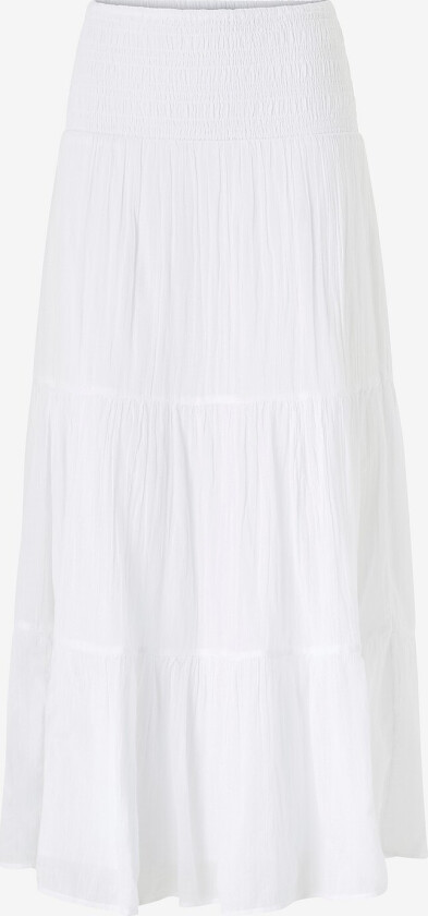 Maxi skjørt Maxi Skirt - Hvit
