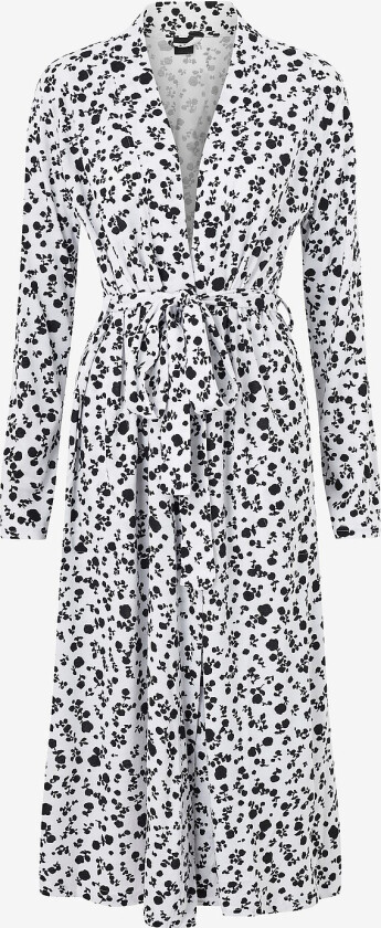 Morgenkåpe Ladies Dressing Gown Roosa - Flerfarget