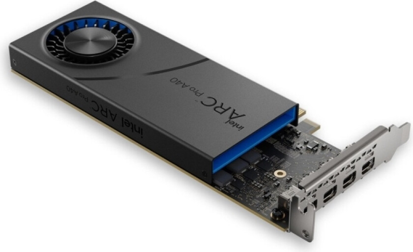Arc Pro A40 - Grafikkort - Arc Pro A40 - 6 Gb Gddr6 - Pcie 4.0 X16 - 2 X Displayport, 2 X Hdmi - Løsvekt