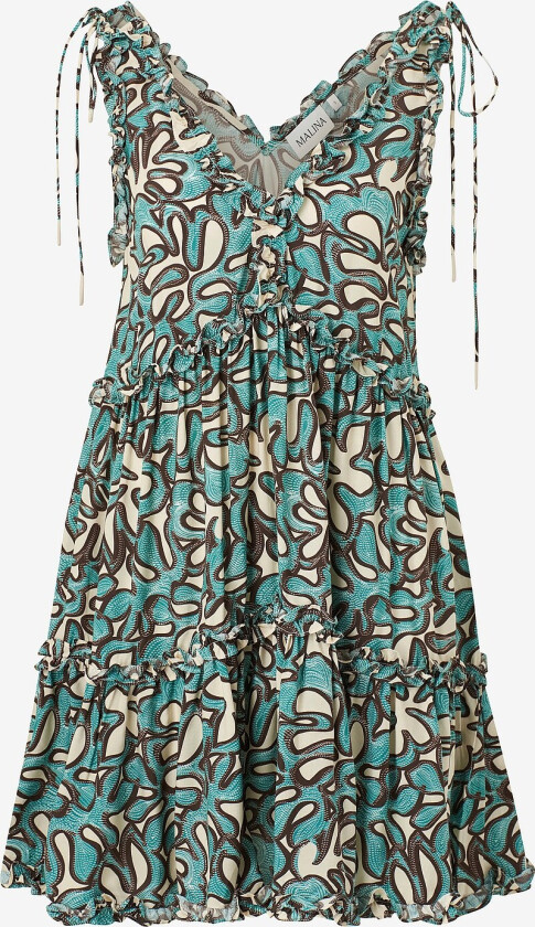 Kjole Arabella Frill Detailed Mini Dress - Flerfarget