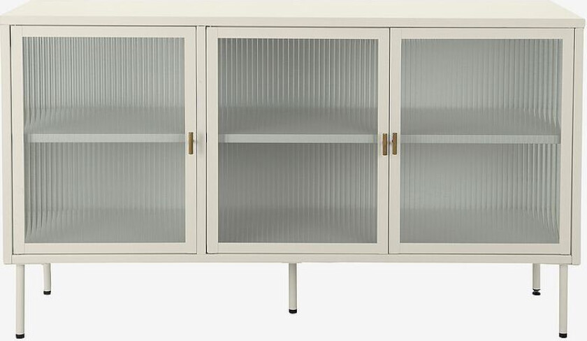 Skjenk med 3 dører Rosalie, Grå