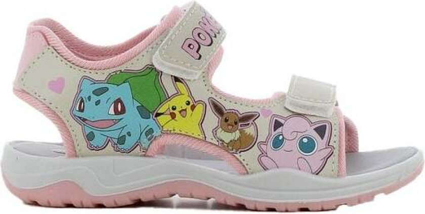 Blinkende Sandaler, Beige/Pink, 28 - Sandaler & Slippers - Polyamid