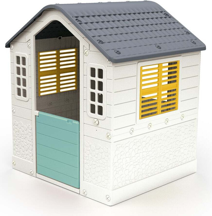 Lekestue, Hvit/Blå - Lekestuer - Plast