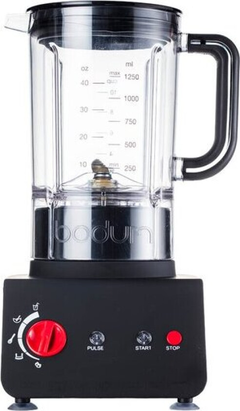 Bistro blender 1,25L svart