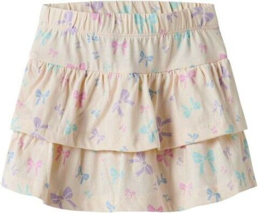 Name It Nmfvigga skjørt til småbarn, Buttercream