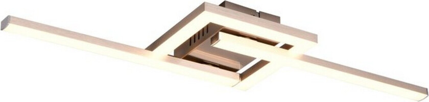 Taklampe TRIO Viale Børstet stål - Børstet stål