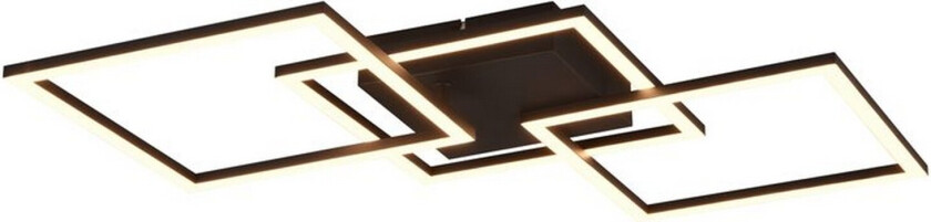 Taklampe TRIO Trail 3-delt, Matt svart - 3-delt, Matt svart