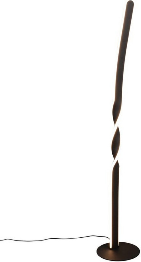 Gulvlampe TRIO Ginko Matt svart - Matt svart