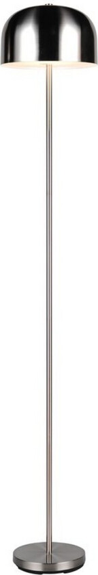 Gulvlampe TRIO Jeff Børstet stål - Børstet stål