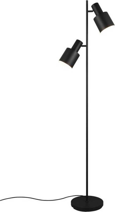 Gulvlampe TRIO Agudo Matt svart - Matt svart