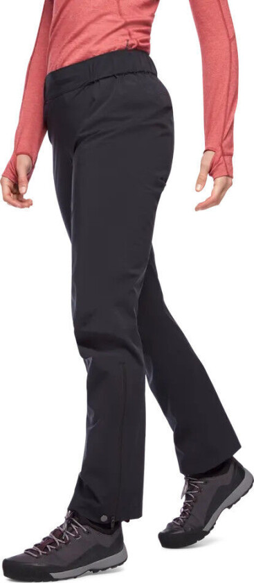 Women's Stormline Stretch Rain Pants Black XS, Black