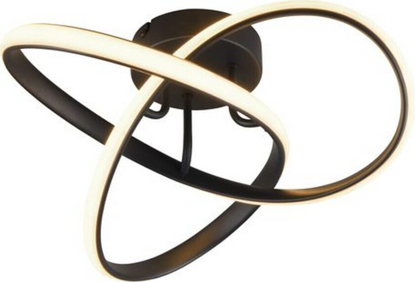 Taklampe TRIO Meo Matt svart - Matt svart