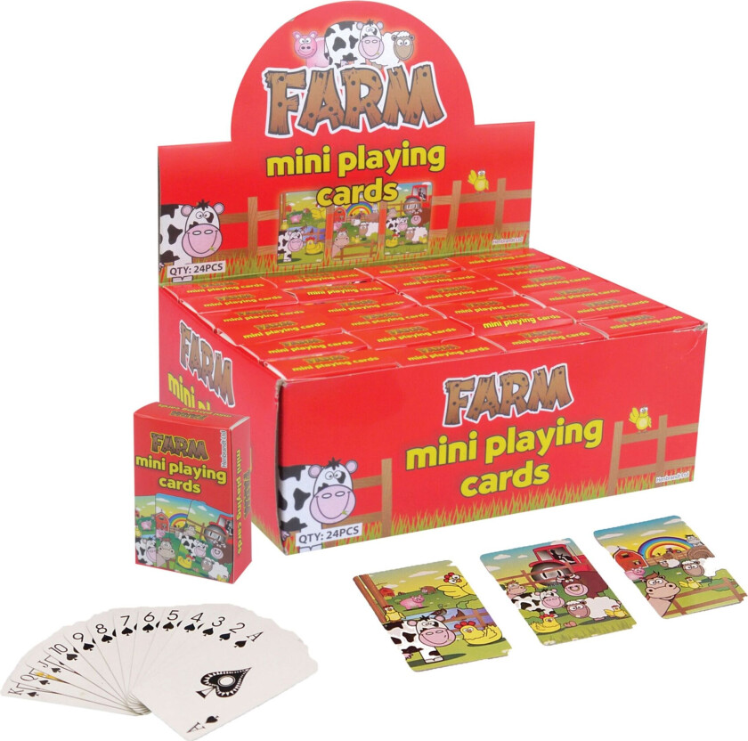 Bilde av Kortstokk Mini Bondegård