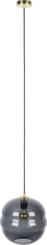 WHITE LABEL LIVING Lauren L taklampe - grått glass