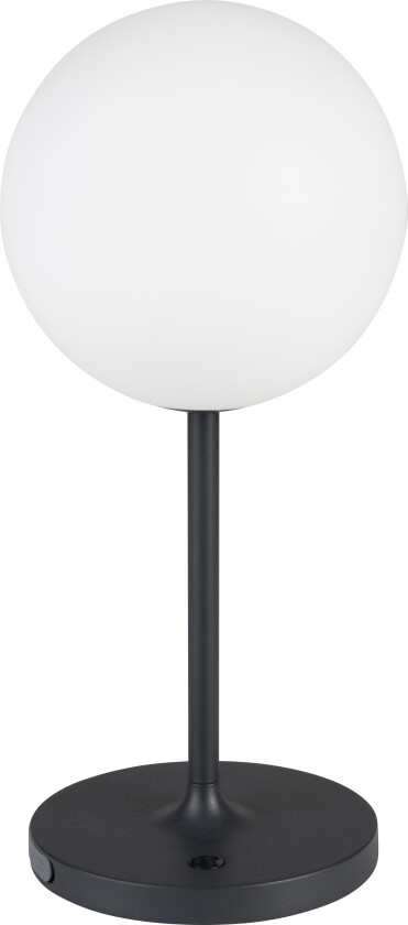 WHITE LABEL LIVING Hub bordlampe - polypropylen og blå